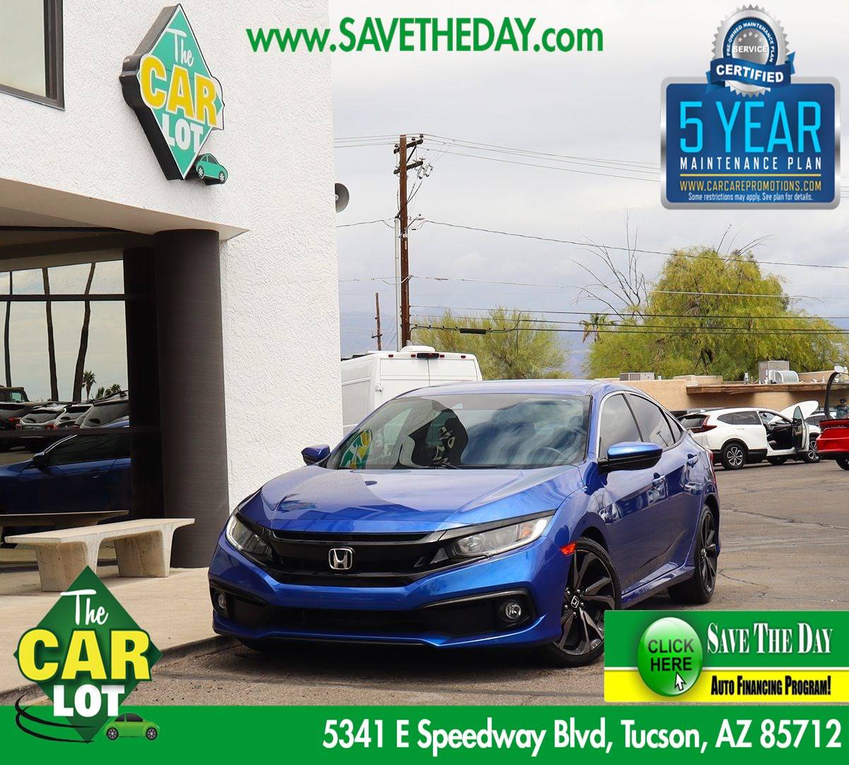 2020 Honda Civic Sport — Sedan — 75,913 mi — Tucson, AZ