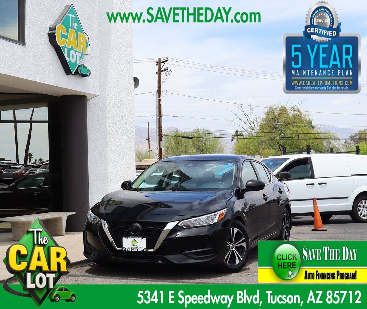 2023 Nissan Sentra SV — Sedan — 39,684 mi — Tucson, AZ