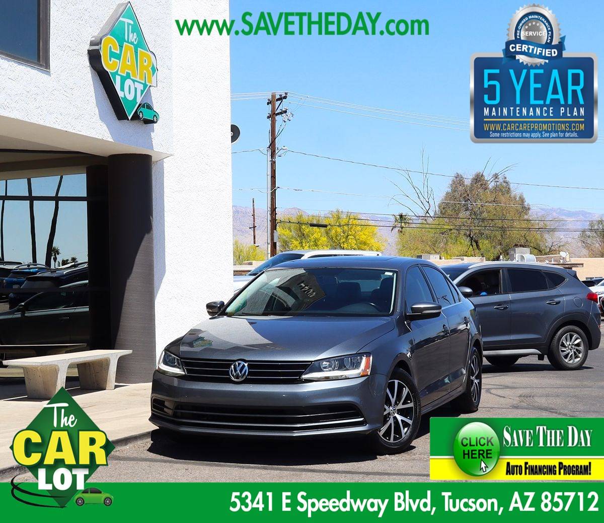 2017 Volkswagen Jetta 1.4T SE — Sedan — 48,844 mi — Tucson, AZ