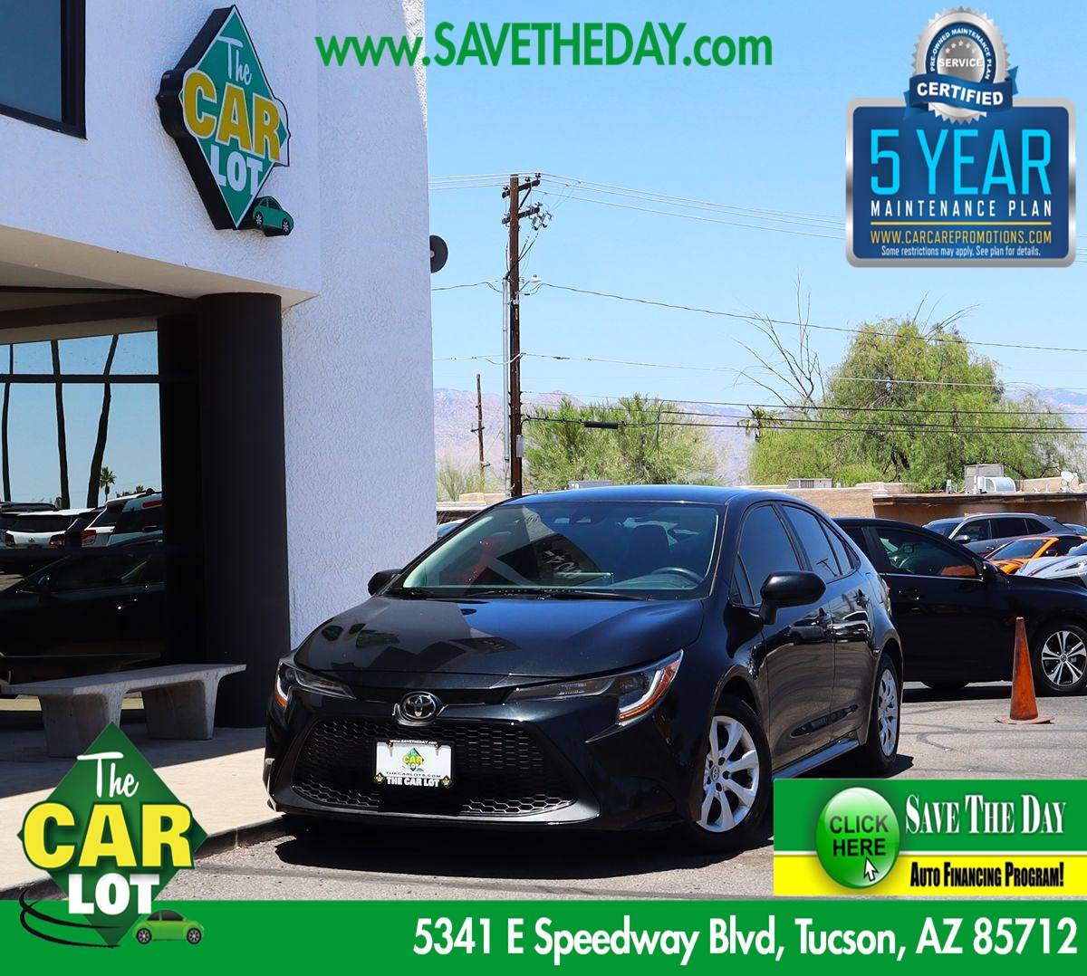 2021 Toyota Corolla LE — Sedan — 69,025 mi — Tucson, AZ