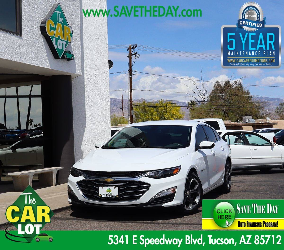 2022 Chevrolet Malibu LT — Sedan — 64,561 mi — Tucson, AZ