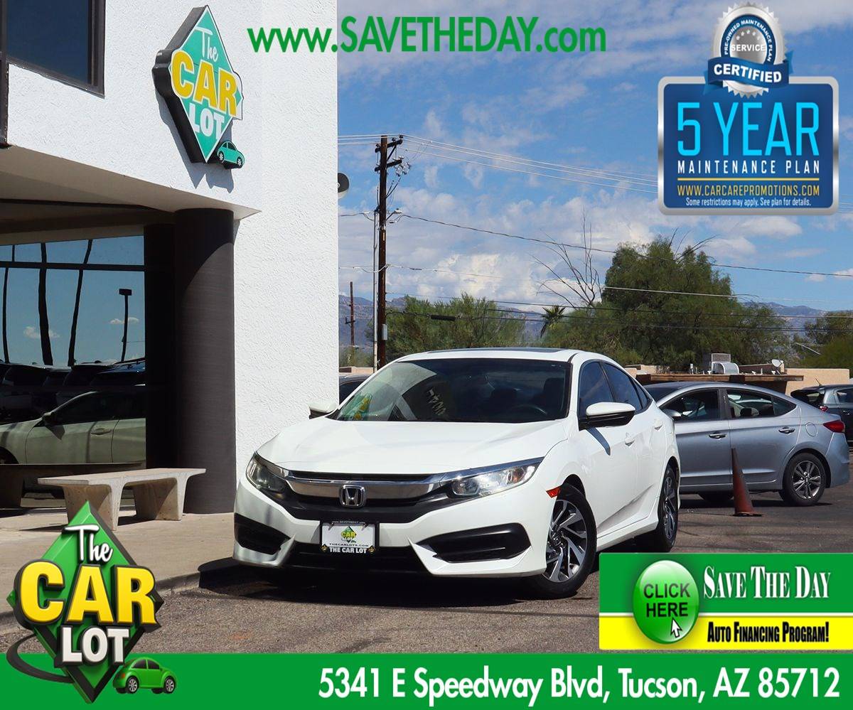 2016 Honda Civic EX — Sedan — 87,971 mi — Tucson, AZ