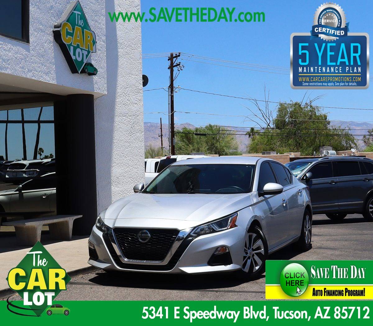 2020 Nissan Altima S — Sedan — 79,838 mi — Tucson, AZ