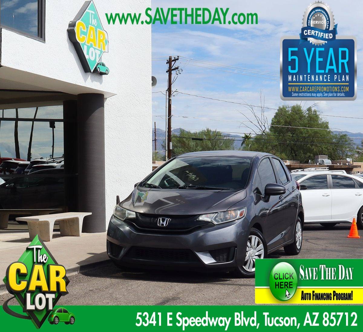 2017 Honda Fit LX — Hatchback — 119,137 mi — Tucson, AZ