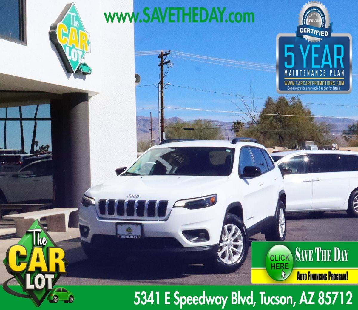 2022 Jeep Cherokee Latitude Lux — SUV — 55,180 mi — Tucson, AZ
