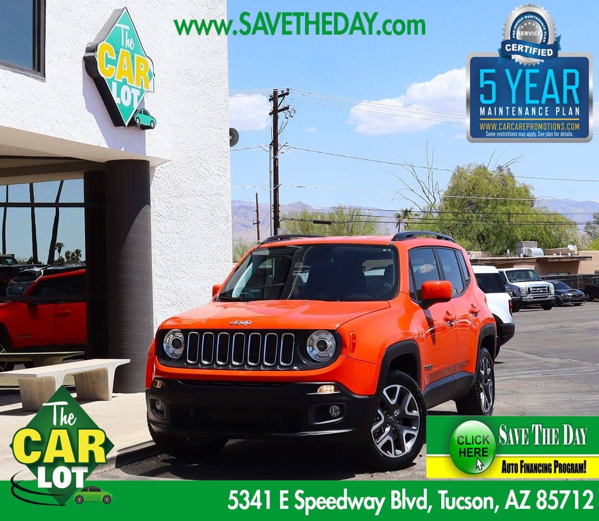 2018 Jeep Renegade Latitude — SUV — 65,940 mi — Tucson, AZ