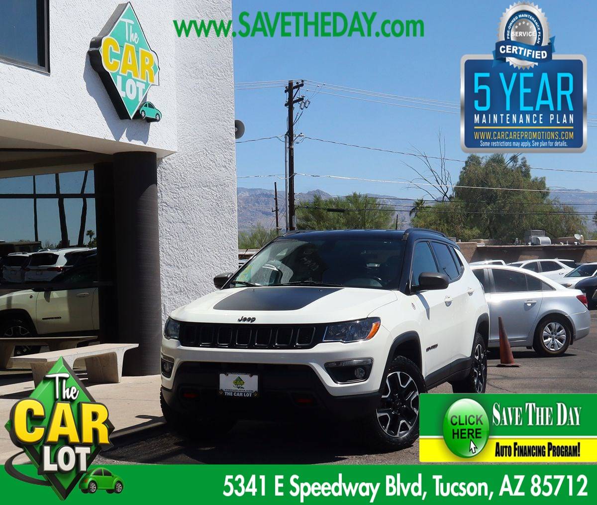 2019 Jeep Compass Trailhawk — SUV — 74,521 mi — Tucson, AZ