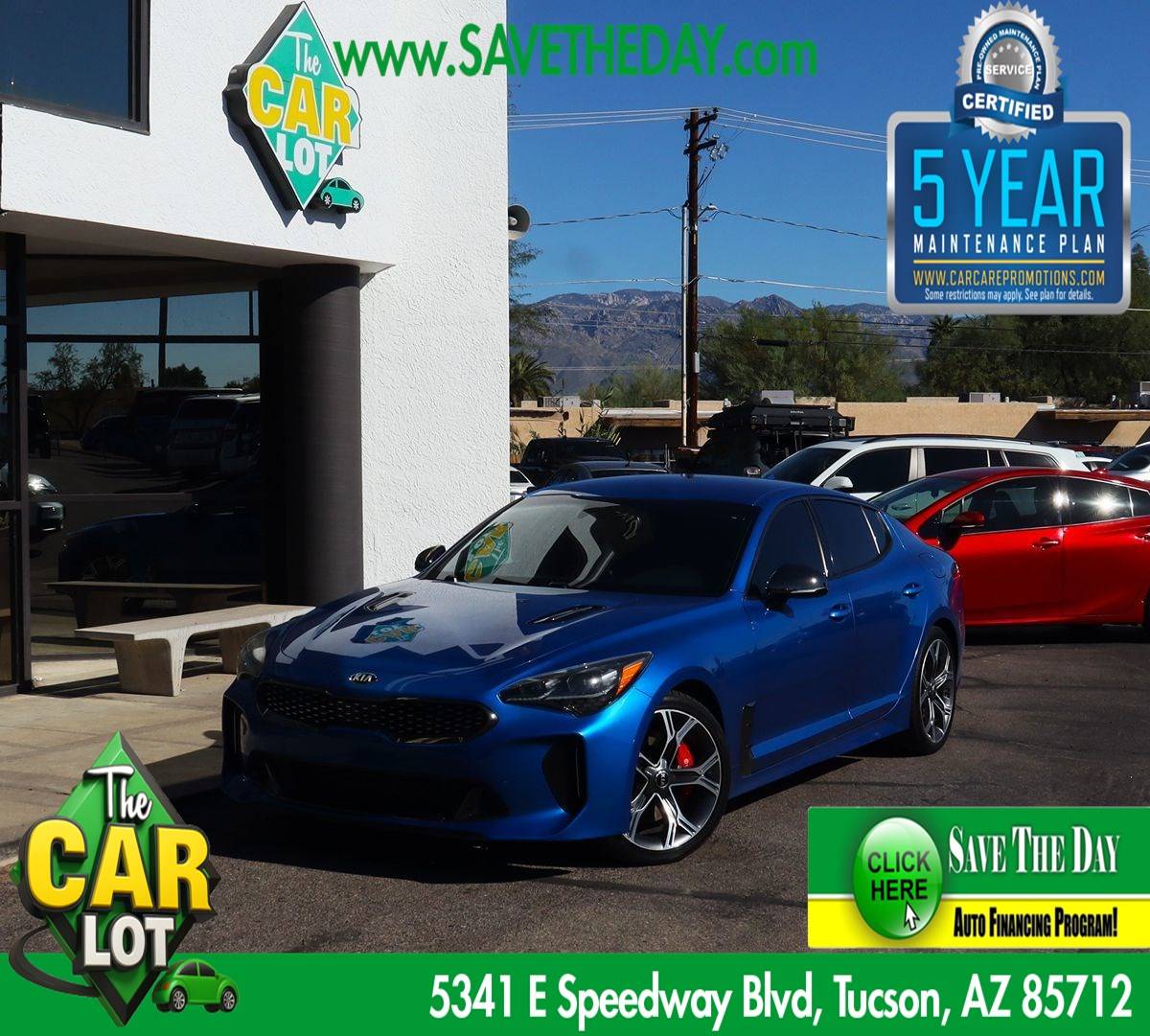 2018 Kia Stinger GT — Hatchback — 80,687 mi — Tucson, AZ
