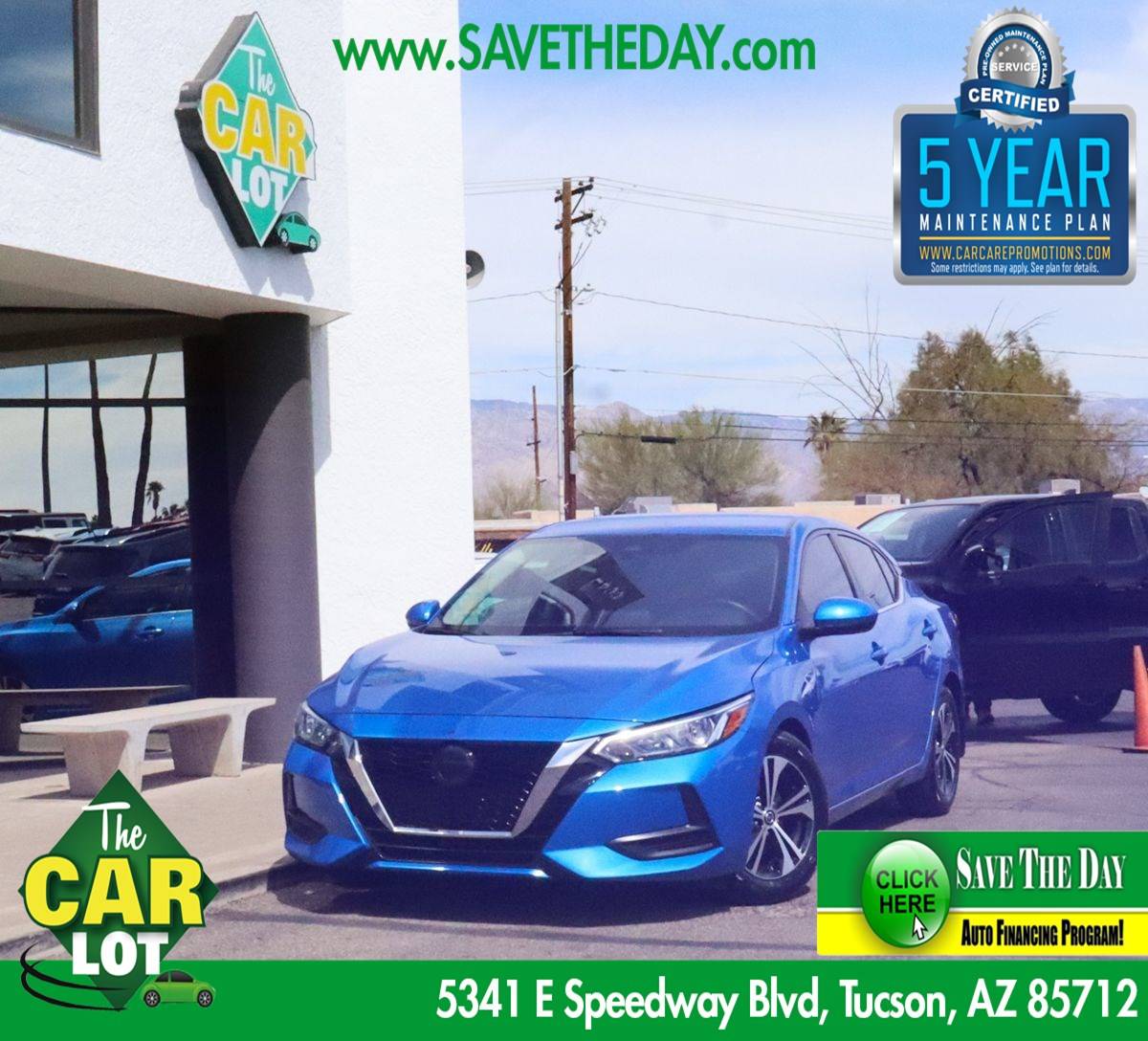 2023 Nissan Sentra SV — Sedan — 32,461 mi — Tucson, AZ