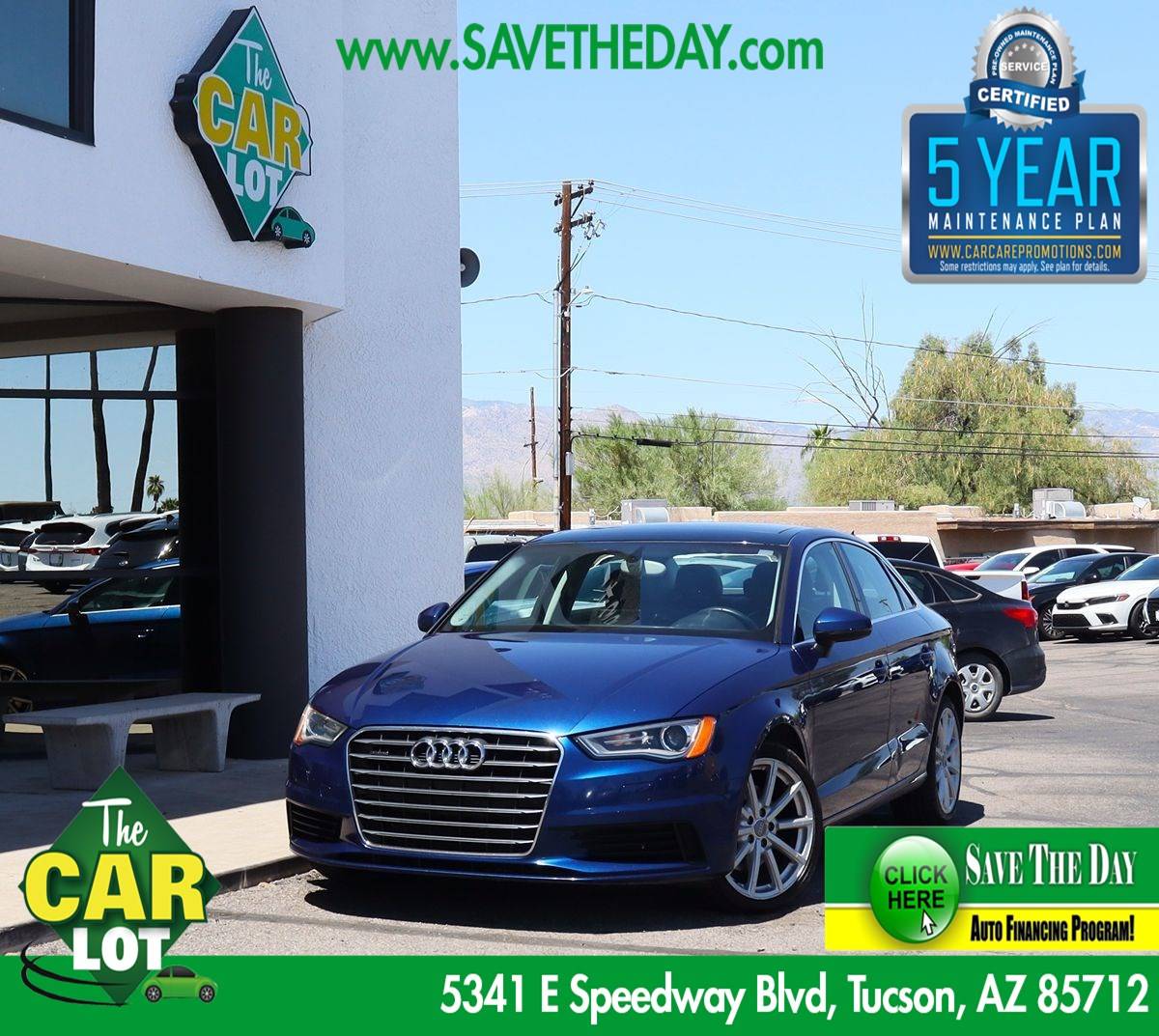 2015 Audi A3 Premium Plus — Sedan — 110,840 mi — Tucson, AZ