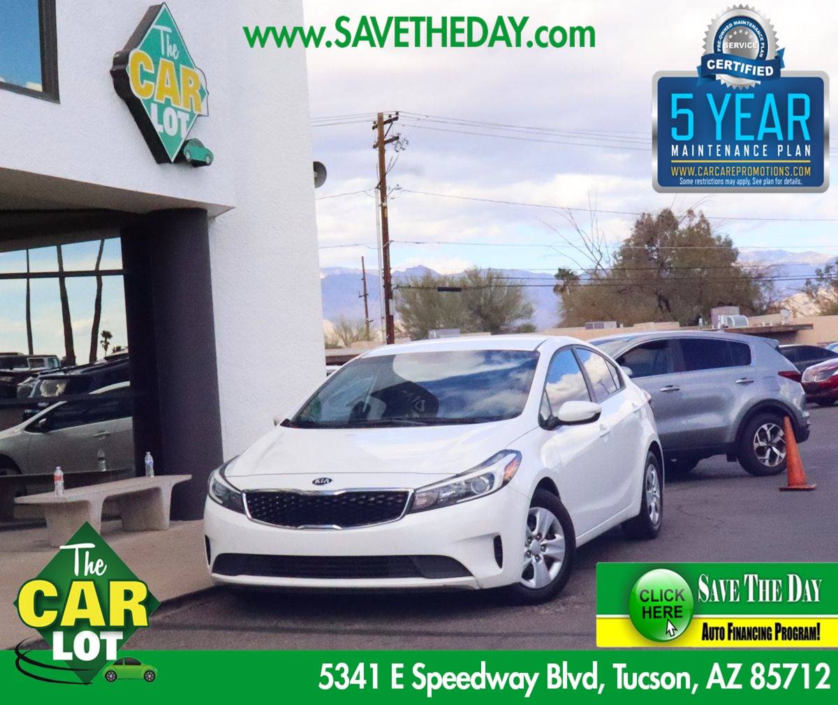 2018 Kia Forte LX — Sedan — 95,594 mi — Tucson, AZ