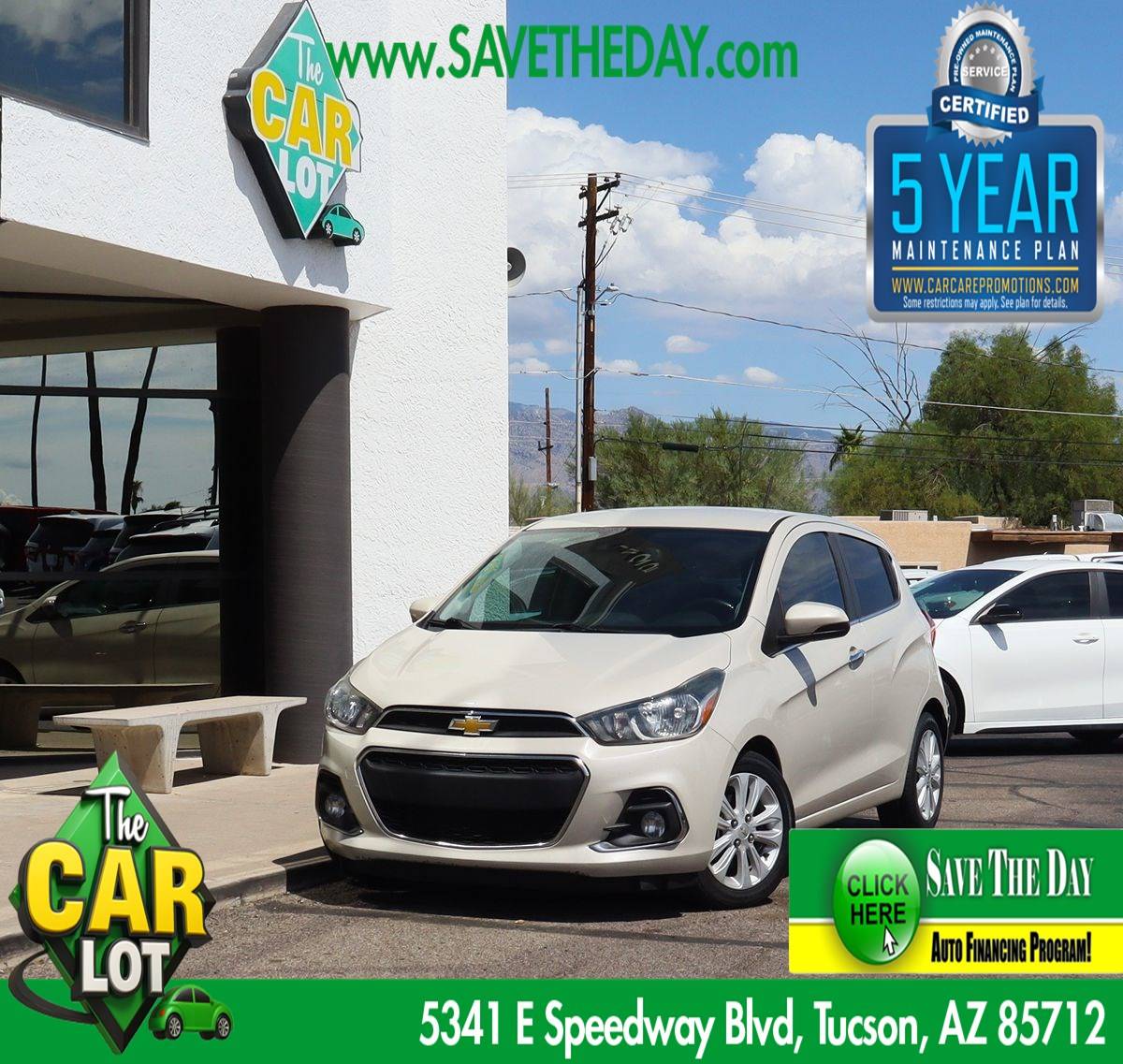 2016 Chevrolet Spark 2LT — Hatchback — 114,079 mi — Tucson, AZ