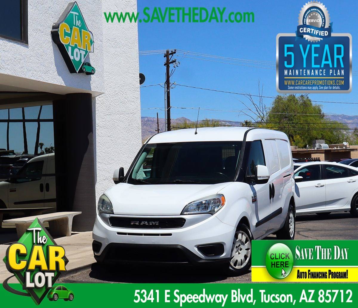 2019 Ram ProMaster City Cargo Van Tradesman SLT — Cargo Van — 80,764 mi — Tucson, AZ