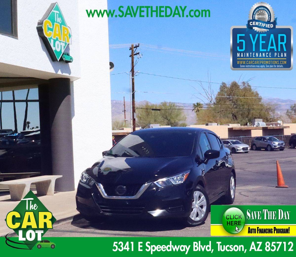 2020 Nissan Versa S — Sedan — 60,911 mi — Tucson, AZ