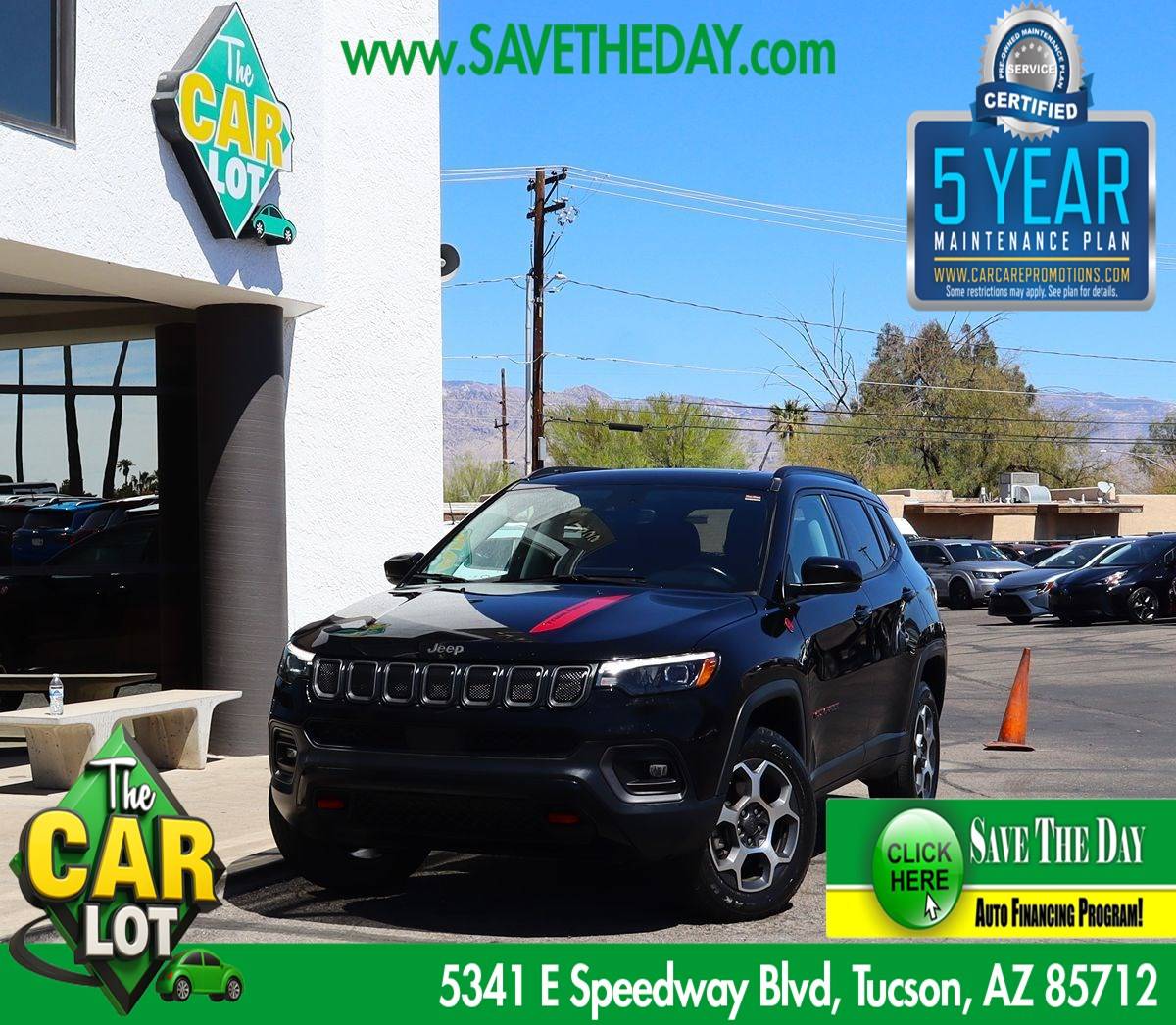 2022 Jeep Compass Trailhawk — SUV — 45,281 mi — Tucson, AZ