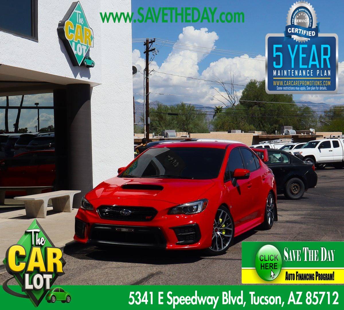2020 Subaru WRX STI — Sedan — 50,459 mi — Tucson, AZ