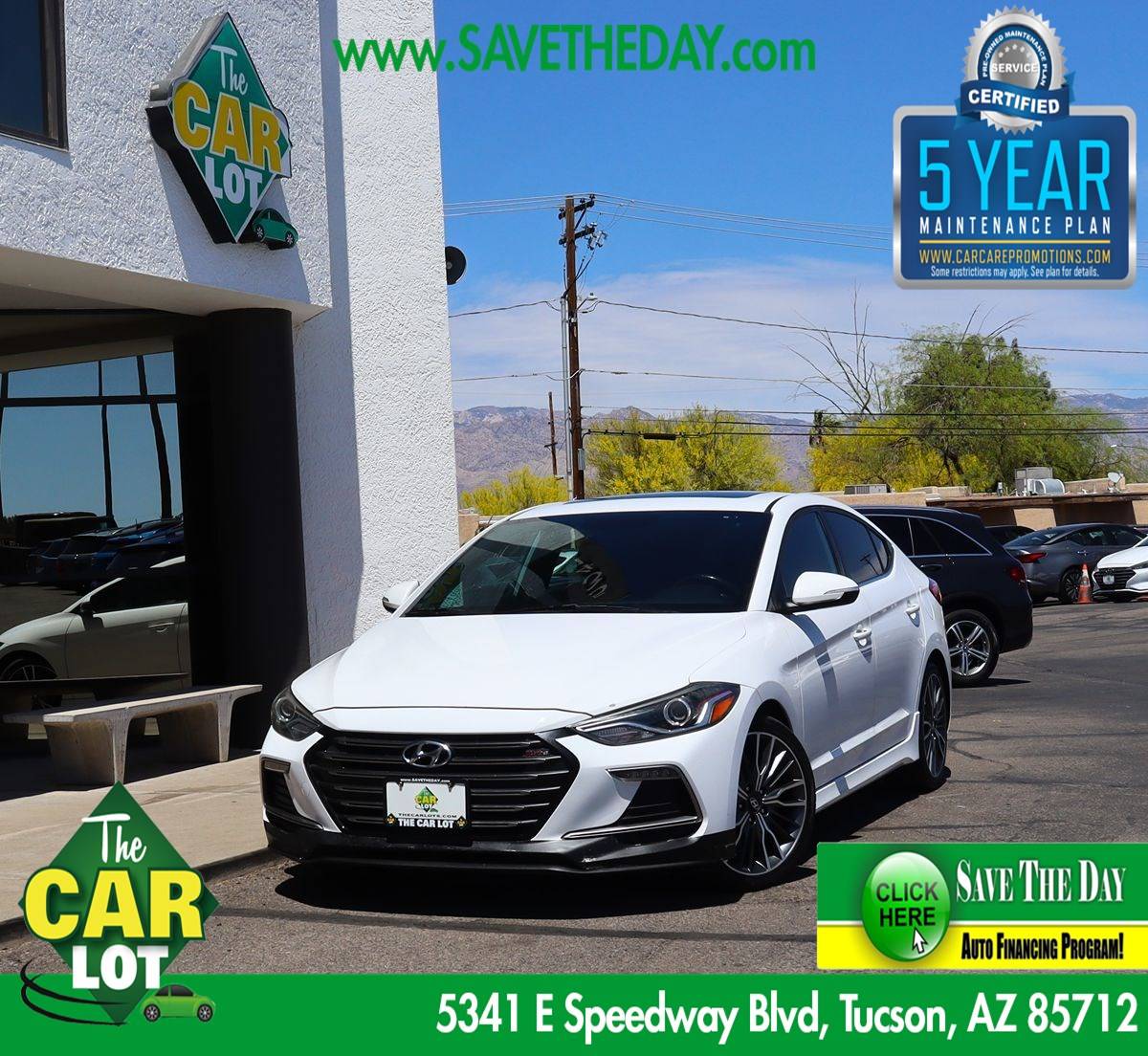 2018 Hyundai Elantra Sport — Sedan — 76,812 mi — Tucson, AZ
