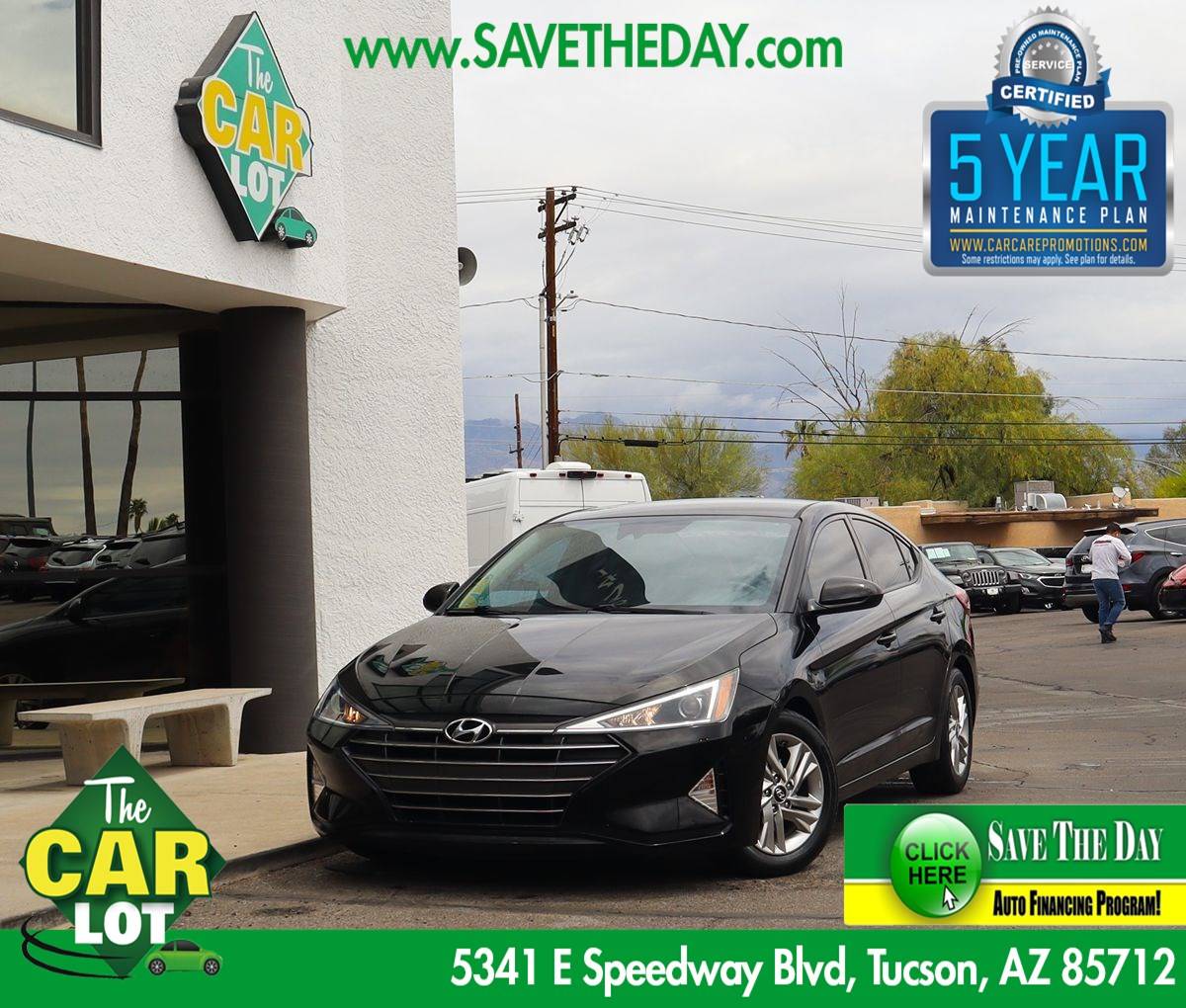 2019 Hyundai Elantra SEL — Sedan — 105,778 mi — Tucson, AZ