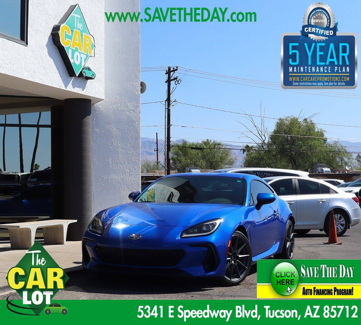 2022 Subaru BRZ Limited — Coupe — 27,538 mi — Tucson, AZ