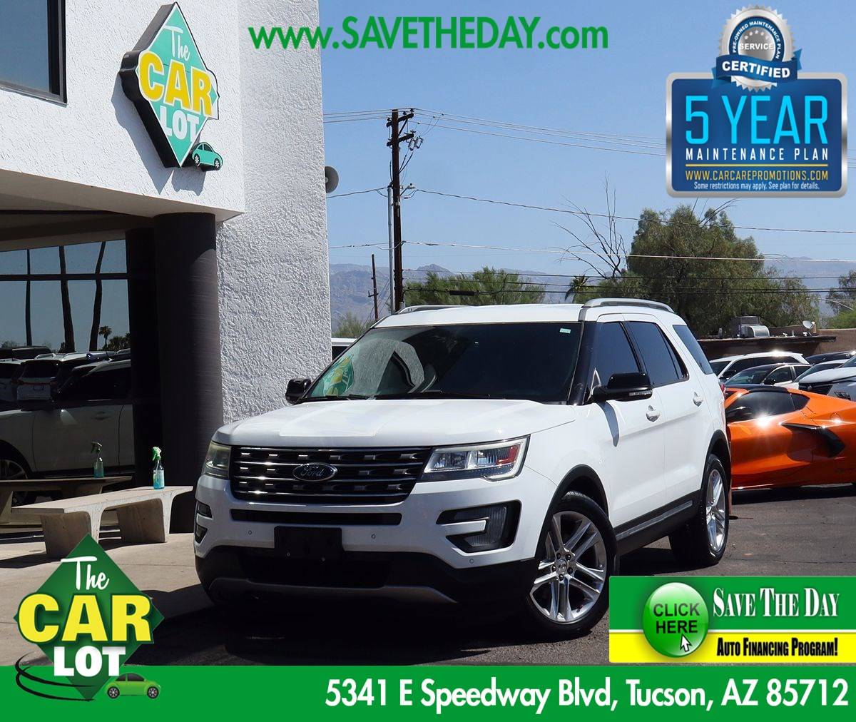 2017 Ford Explorer XLT — SUV — 86,708 mi — Tucson, AZ
