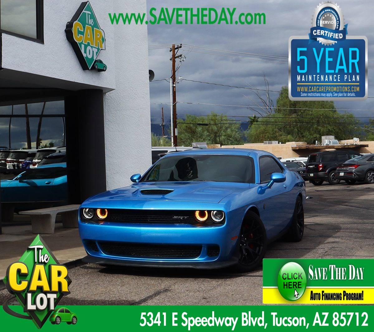 2015 Dodge Challenger SRT Hellcat — Coupe — 45,895 mi — Tucson, AZ