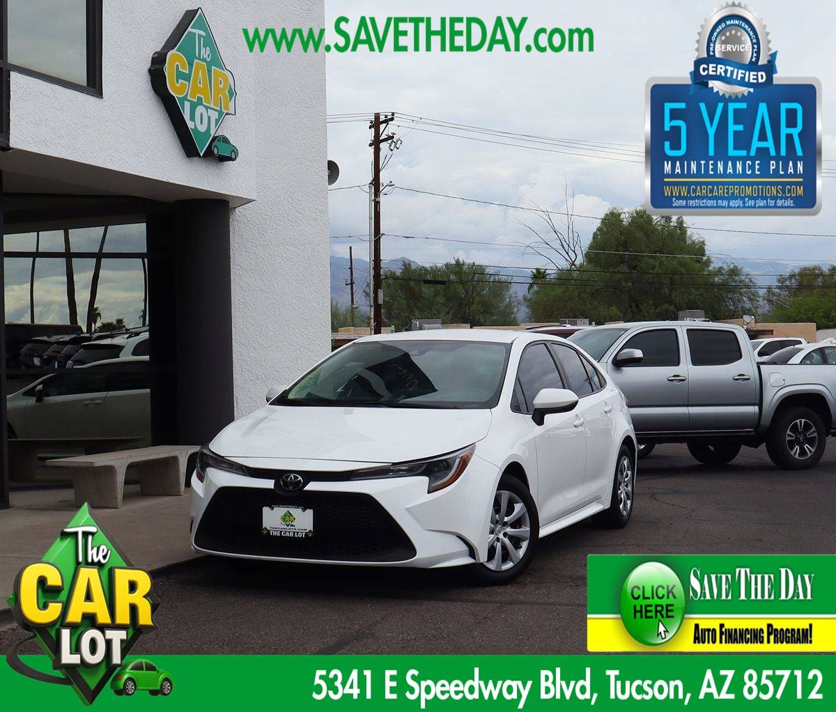 2022 Toyota Corolla LE — Sedan — 44,559 mi — Tucson, AZ