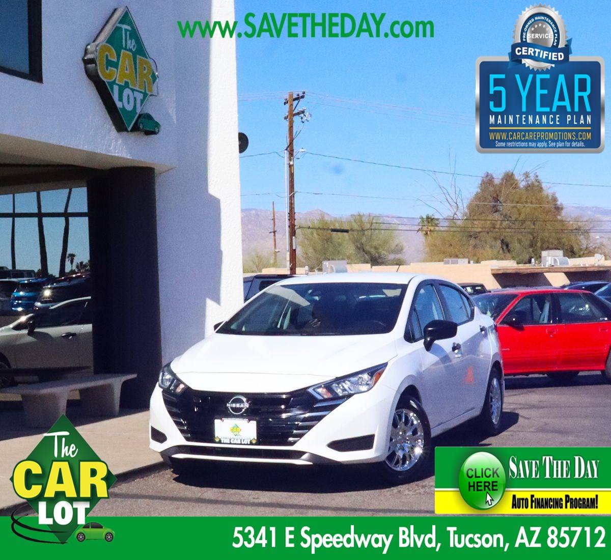 2024 Nissan Versa S — Sedan — 36,310 mi — Tucson, AZ