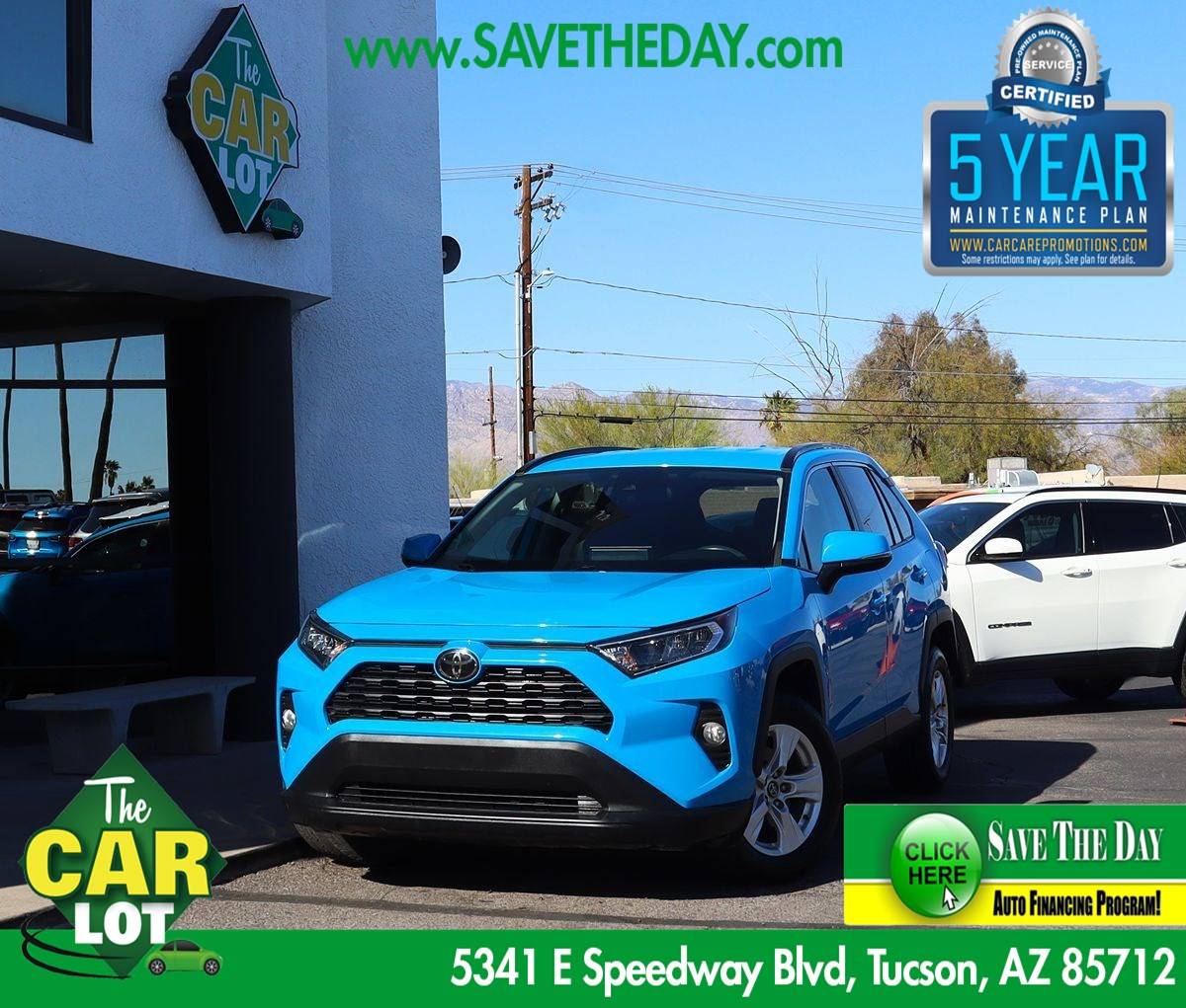 2021 Toyota RAV4 XLE — SUV — 106,197 mi — Tucson, AZ