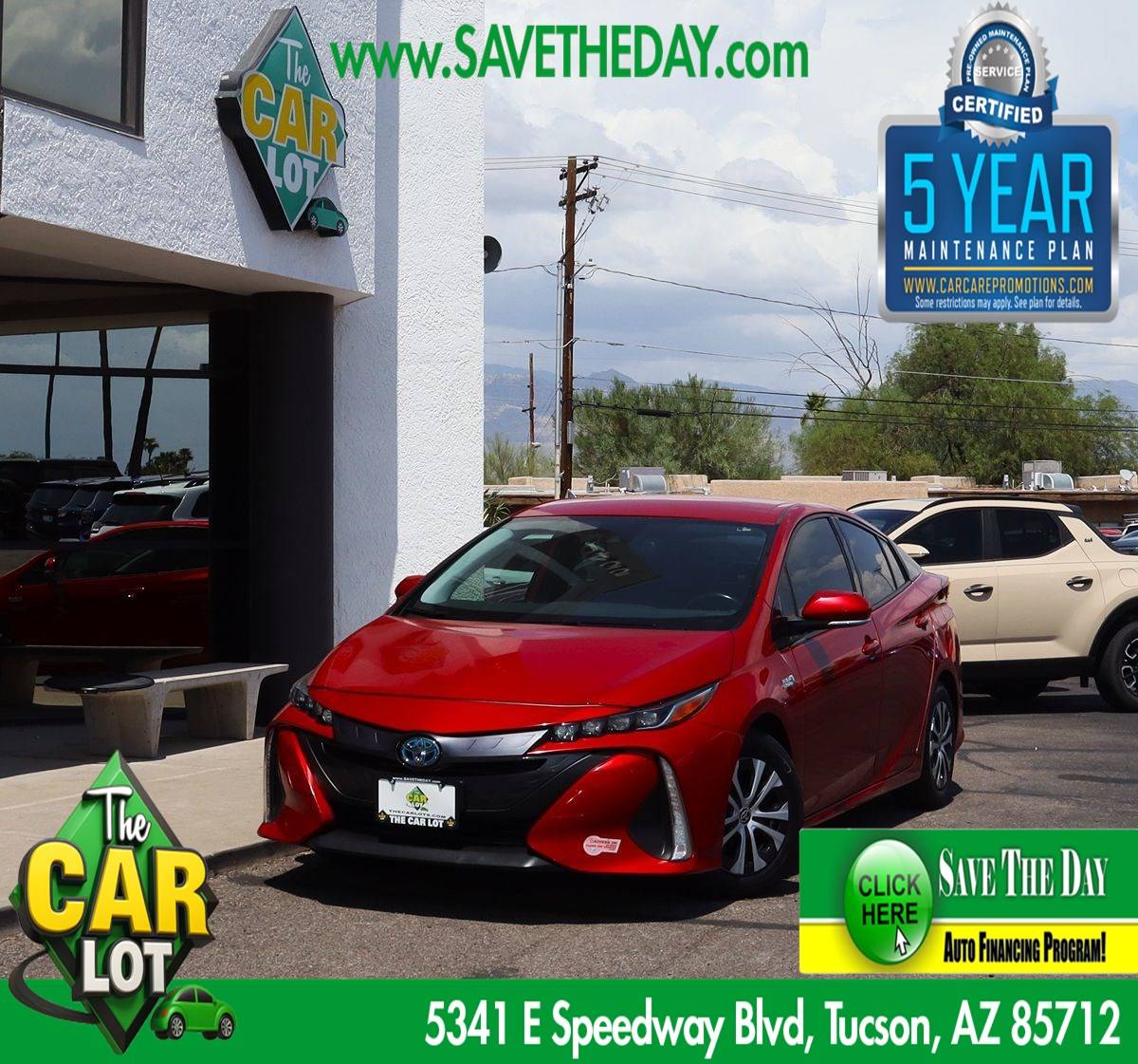 2020 Toyota Prius Prime XLE — Hatchback — 92,208 mi — Tucson, AZ
