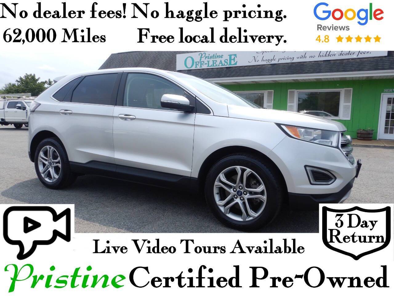 2017 Ford Edge Titanium — SUV — 62,353 mi — Smyrna, DE