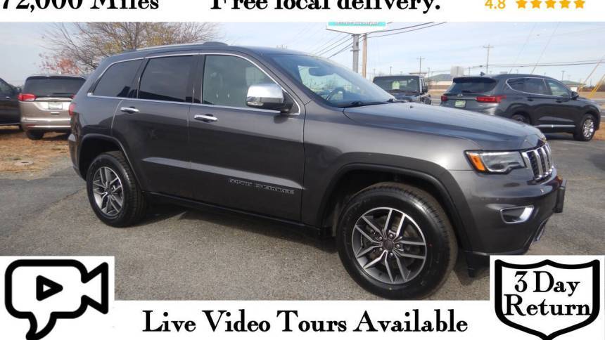 2021 Jeep Grand Cherokee WK Limited — SUV — 72,237 mi — Smyrna, DE