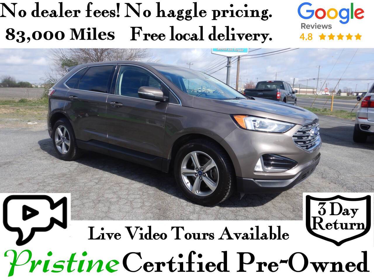 2019 Ford Edge SEL — SUV — 83,925 mi — Smyrna, DE