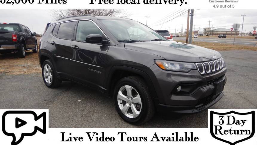 2022 Jeep Compass Latitude — SUV — 52,962 mi — Smyrna, DE