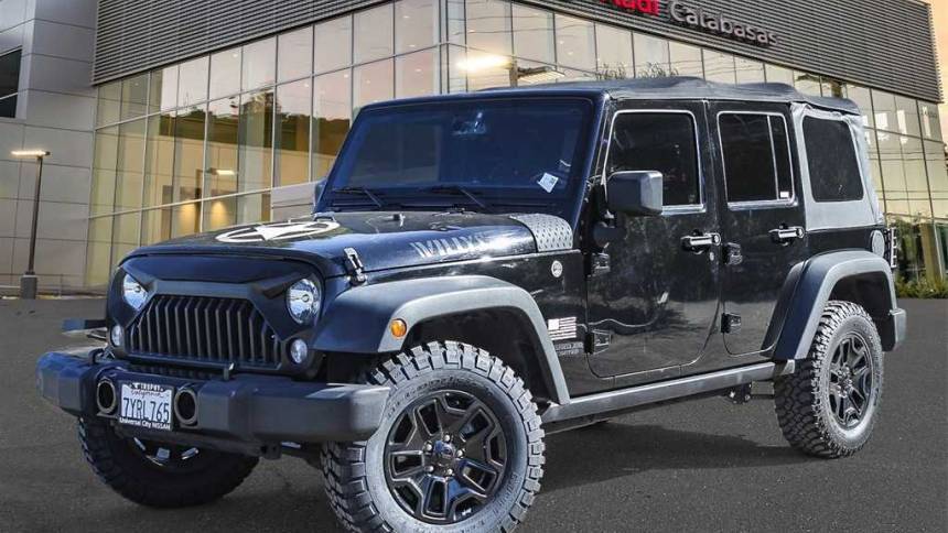 2017 Jeep Wrangler Willys Wheeler — SUV — 64,215 mi — Calabasas, CA