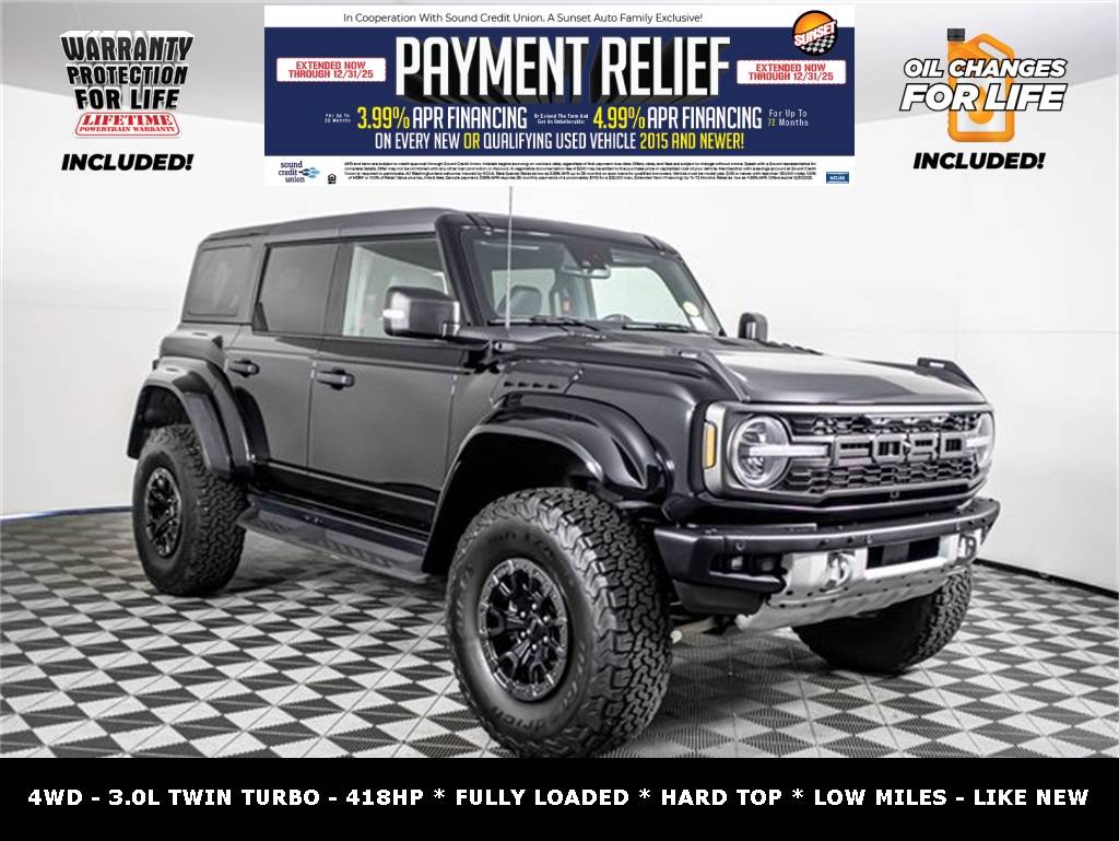 2024 Ford Bronco Raptor — SUV — 17,408 mi — Sumner, WA