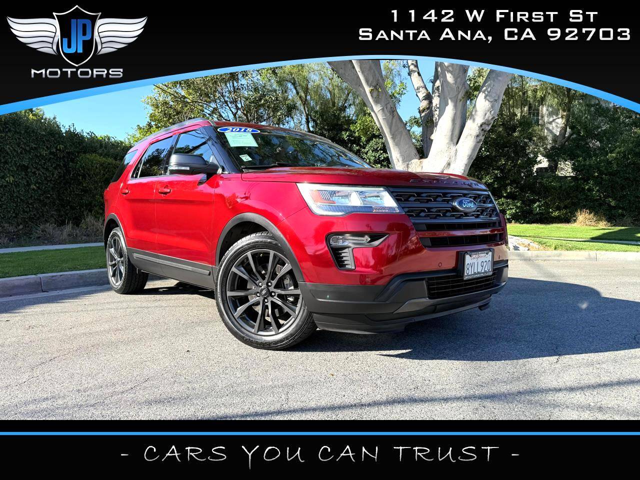 2018 Ford Explorer XLT — SUV — 32,749 mi — Santa Ana, CA