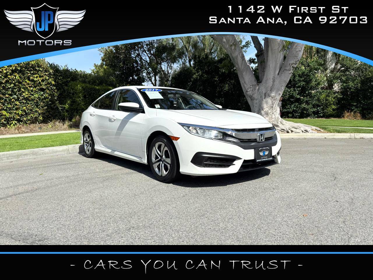 2017 Honda Civic LX — Sedan — 121,719 mi — Santa Ana, CA