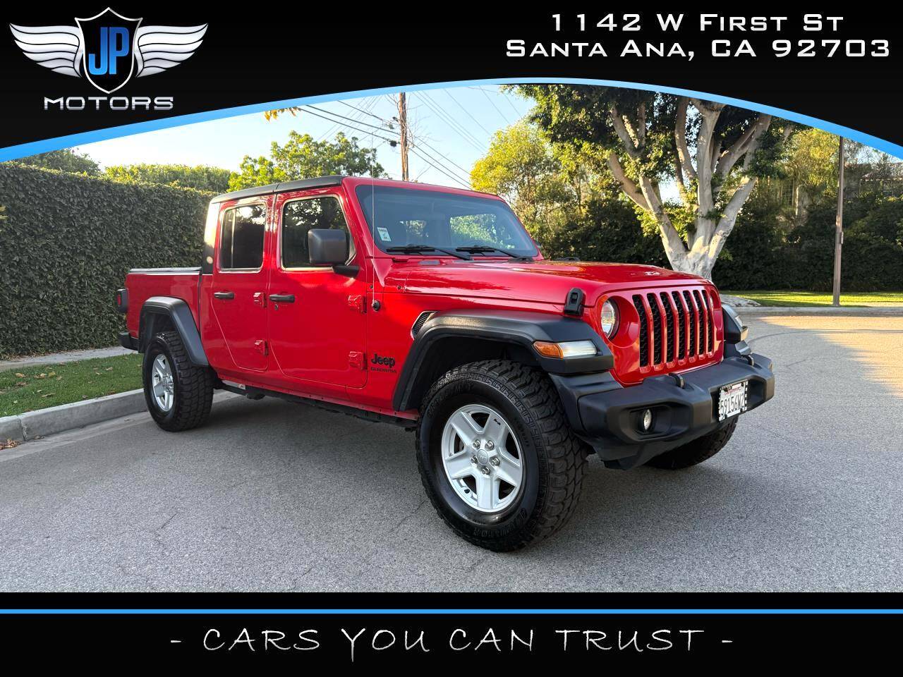2020 Jeep Gladiator Sport S — Pickup Truck — 72,788 mi — Santa Ana, CA
