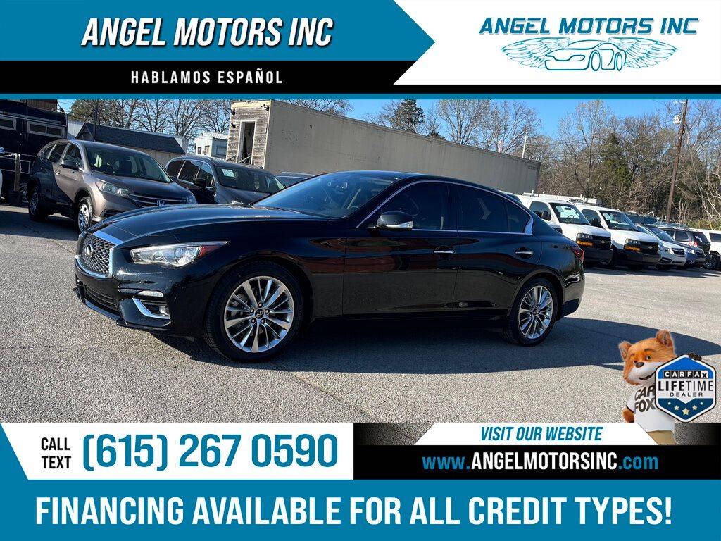 2021 INFINITI Q50 3.0t LUXE — Sedan — 79,660 mi — Smyrna, TN