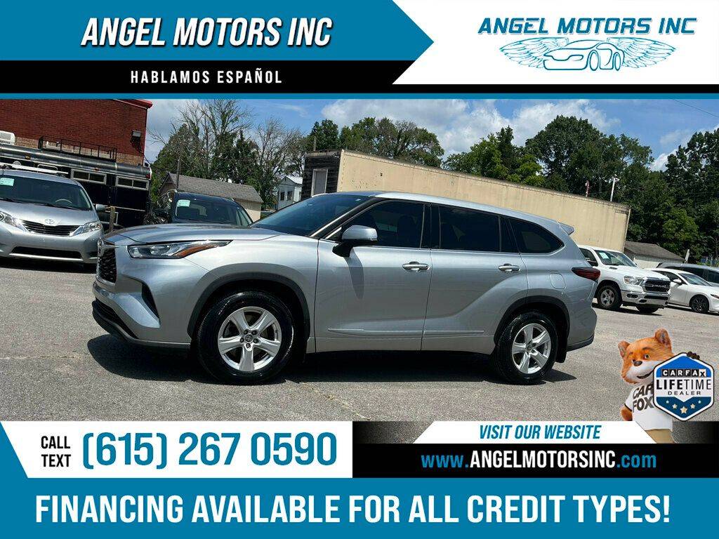 2020 Toyota Highlander L — SUV — 109,600 mi — Smyrna, TN