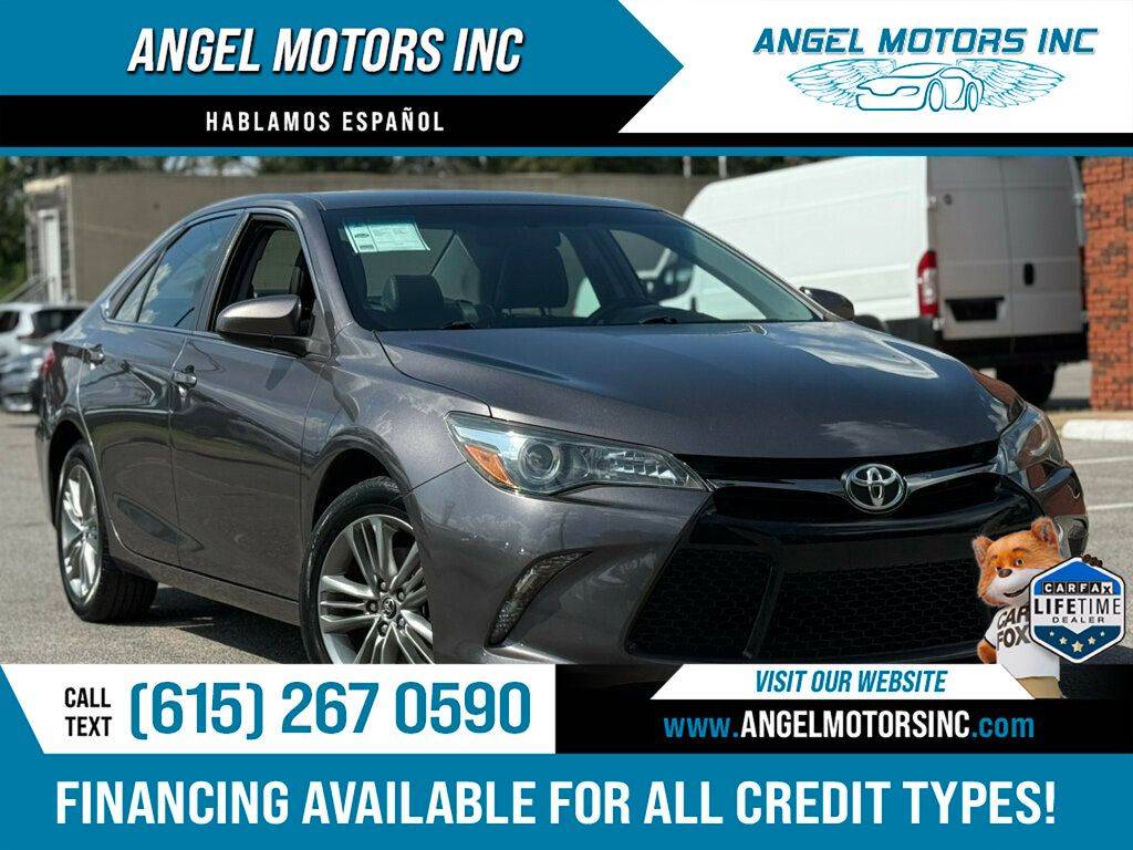 2015 Toyota Camry SE — Sedan — 74,032 mi — Smyrna, TN