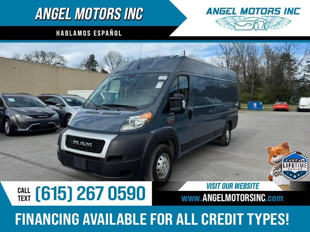 2020 Ram ProMaster Cargo Van 3500 — Cargo Van — 102,300 mi — Smyrna, TN