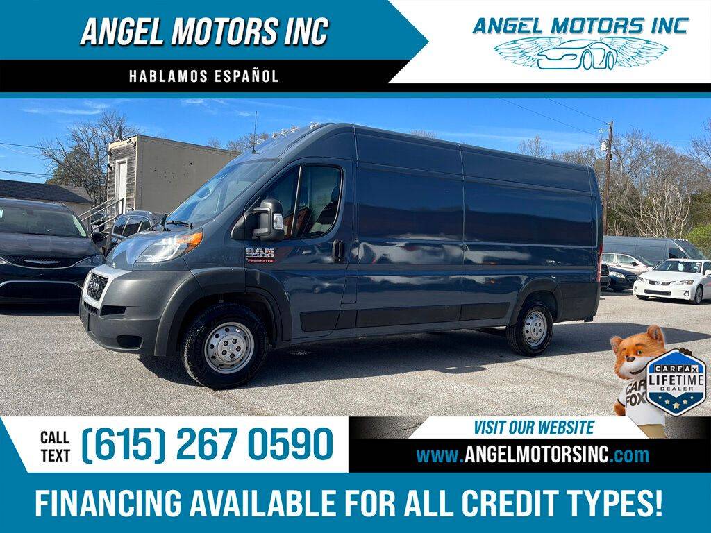 2021 Ram ProMaster Cargo Van 3500 — Cargo Van — 55,114 mi — Smyrna, TN