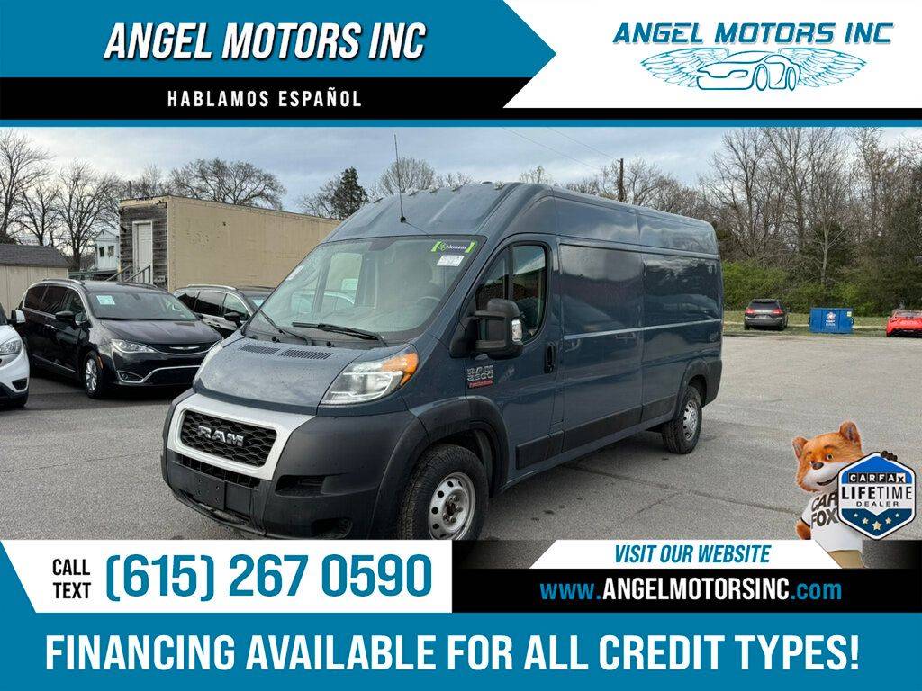 2019 Ram ProMaster Cargo Van 2500 — Cargo Van — 91,010 mi — Smyrna, TN