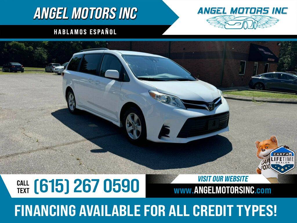 2019 Toyota Sienna LE — Minivan — 105,753 mi — Smyrna, TN
