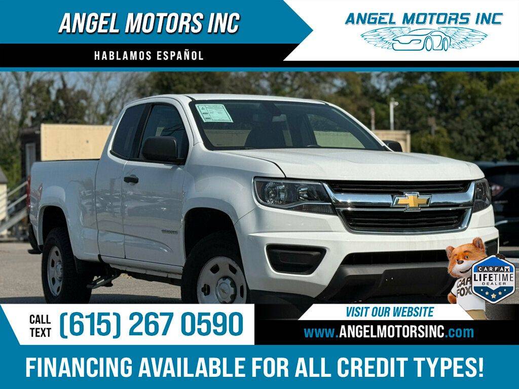 2019 Chevrolet Colorado WT — Pickup Truck — 115,100 mi — Smyrna, TN