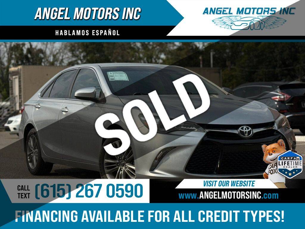 2017 Toyota Camry SE — Sedan — 74,010 mi — Smyrna, TN