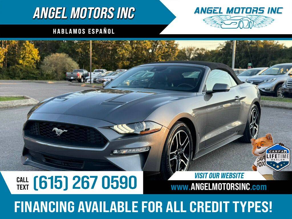 2021 Ford Mustang EcoBoost Premium — Convertible — 89,790 mi — Smyrna, TN