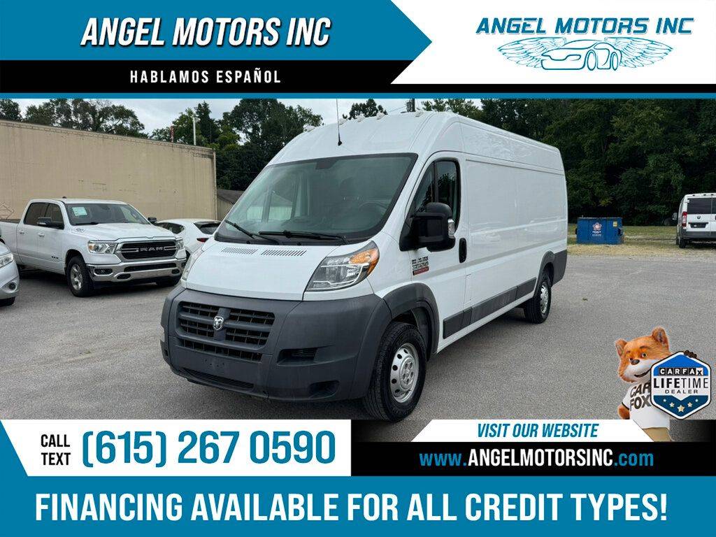2016 Ram ProMaster Cargo Van 3500 — Cargo Van — 81,763 mi — Smyrna, TN