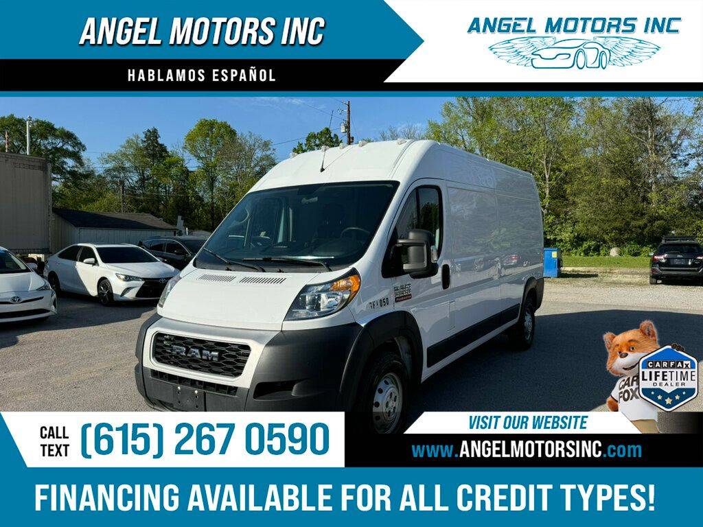 2021 Ram ProMaster Cargo Van 2500 — Cargo Van — 138,200 mi — Smyrna, TN